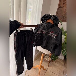 Vintage FUBU Tracksuit Kids S 7 Jacket & Pants Hip Hop Y2K Streetwear Set